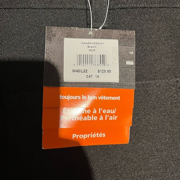 Dakota black waterproof work pants - Picture 2 of 8